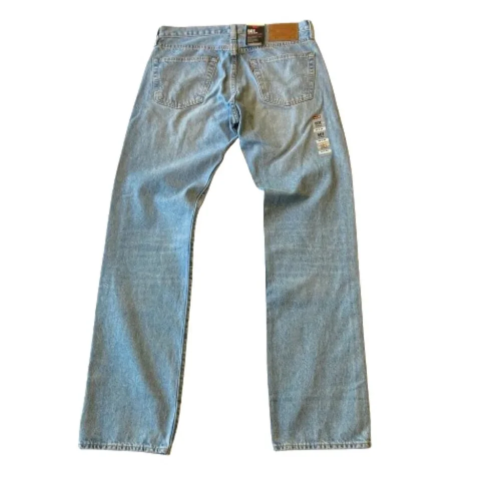 Levi's Premium 501 Original Fit Button Fly Jeans Men's 33x34 Light Wash NWT